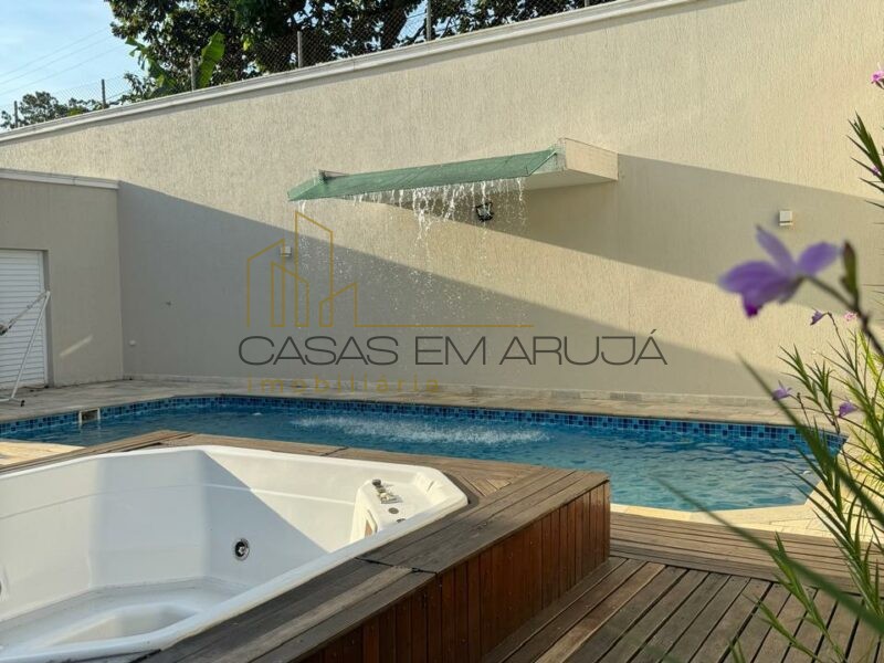 Casa a Venda e Locação no Condomínio Arujazinho III - 6 Suítes - CEA-00065